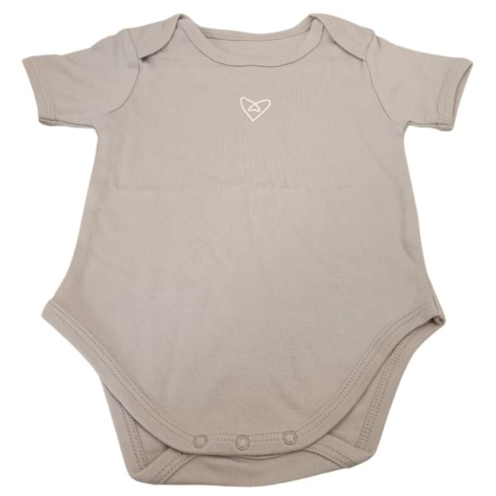 Grey hot sale baby bodysuit