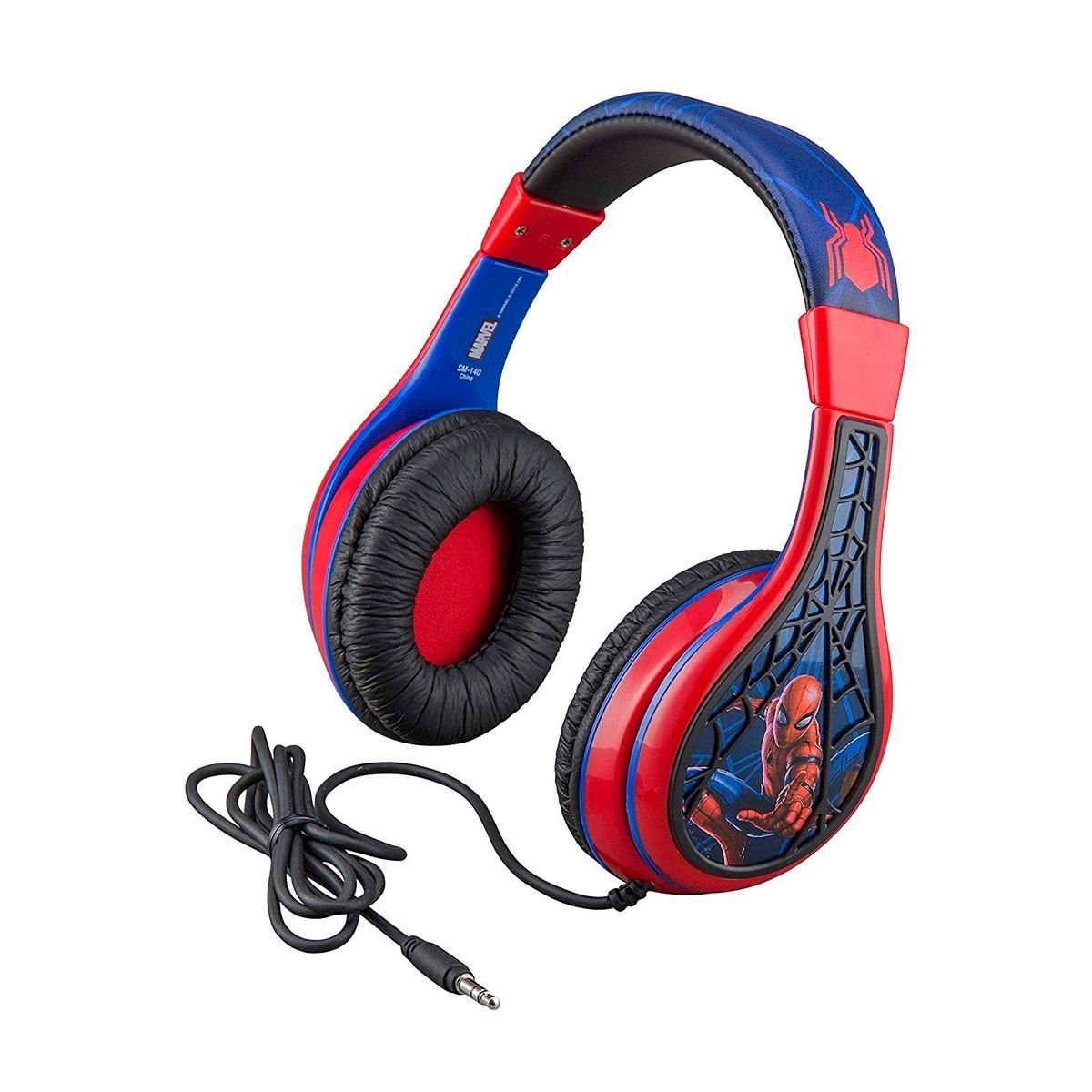 Spiderman Stereo Wired Foldable Headphone - Lexibook →