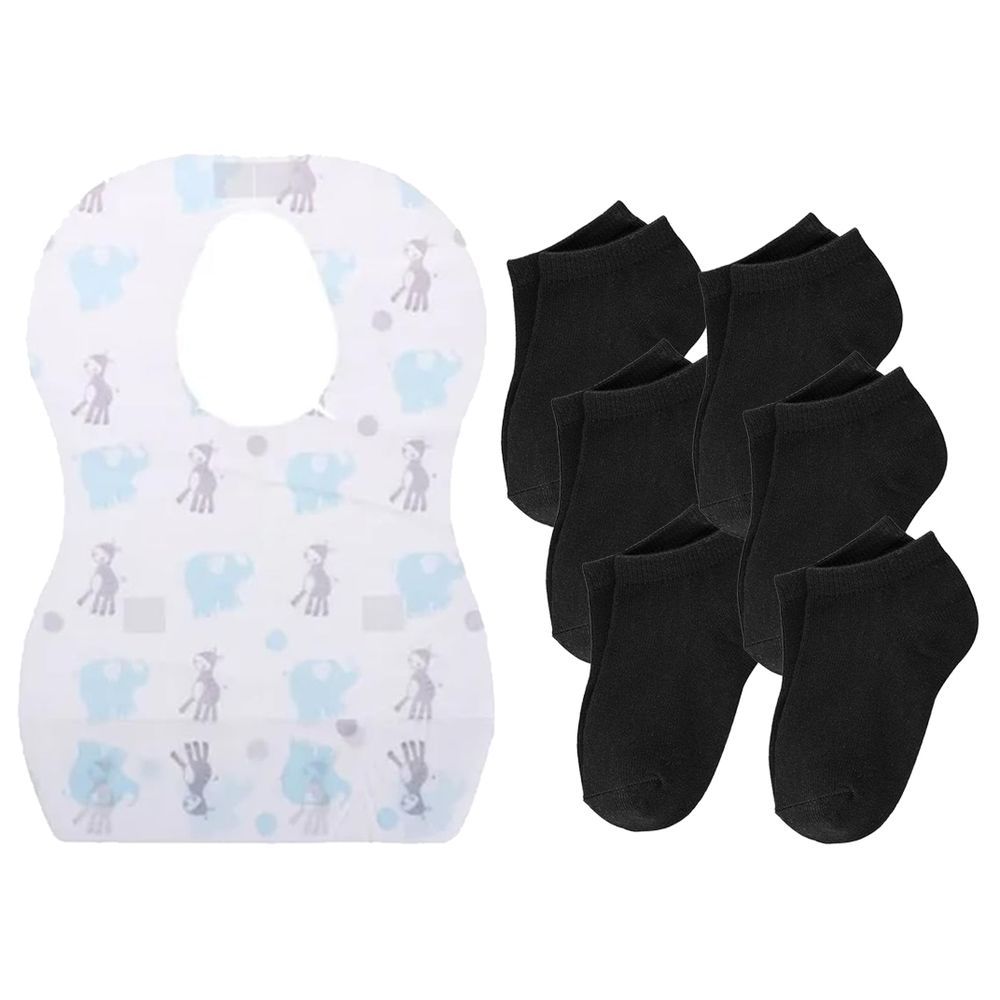 AUTUMNZ Disposable Baby Bibs (6pcs/pack)