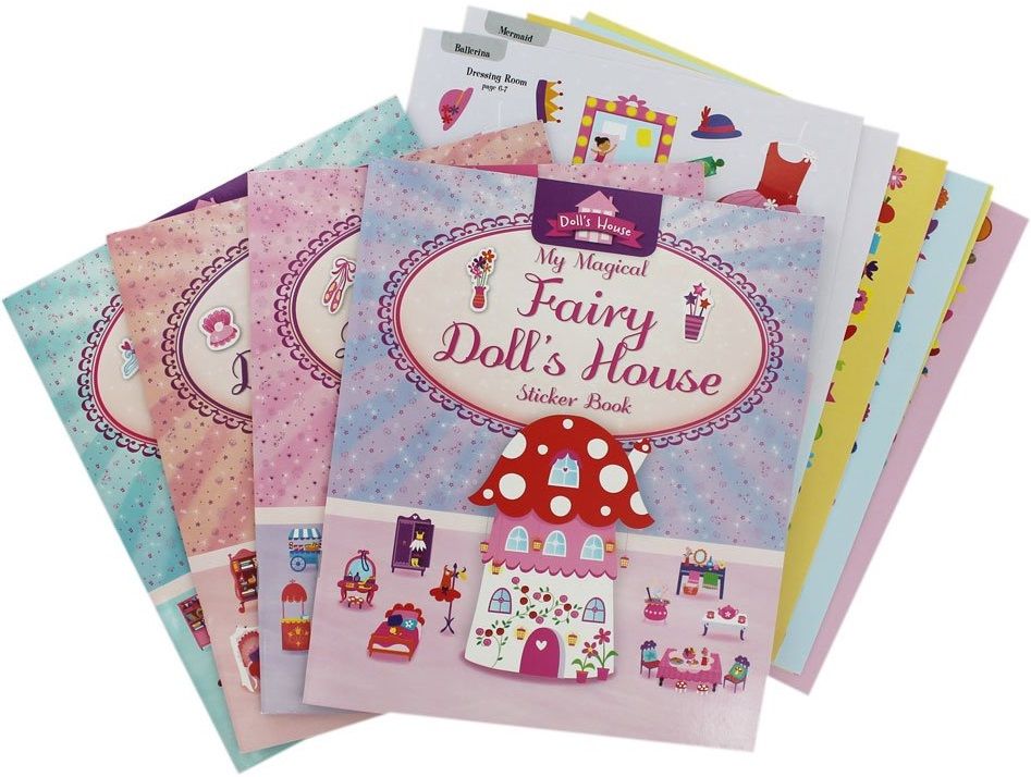 Gabby's Dollhouse - My Fluffy Diary w/ Pen & Stickers