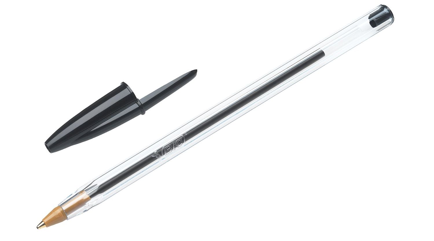 BIC Cristal Original Ballpoint Pens Medium Point (1.0 mm) - Black