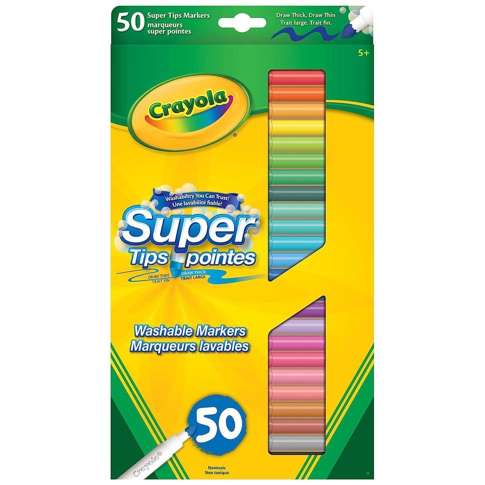 Crayola 20 Ct. Silly Scents Sweet & Stinky, Washable, Broad Line Markers