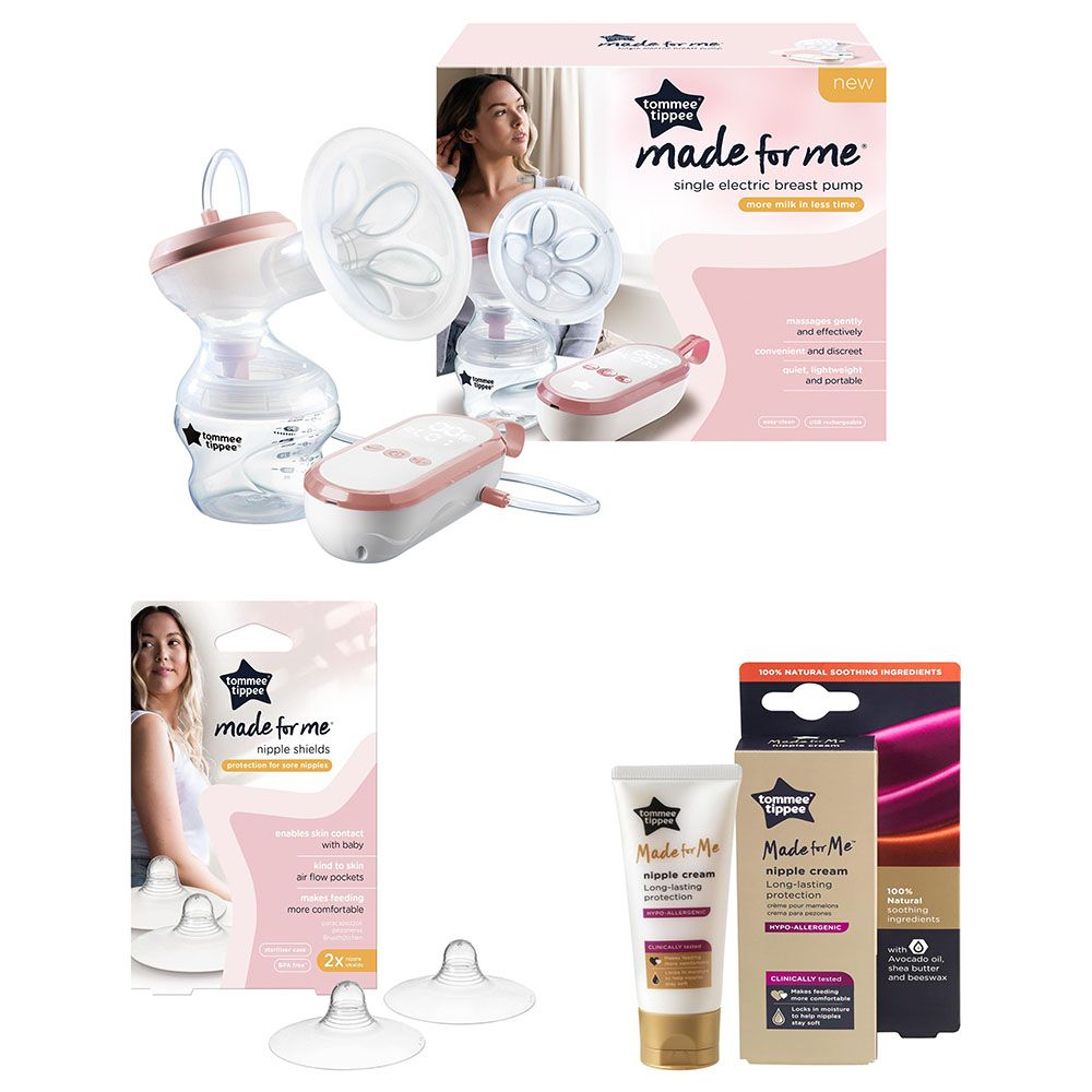 Tommee Tippee - Double Electric Breast Pump w/ Nipple Cream - 40 ml