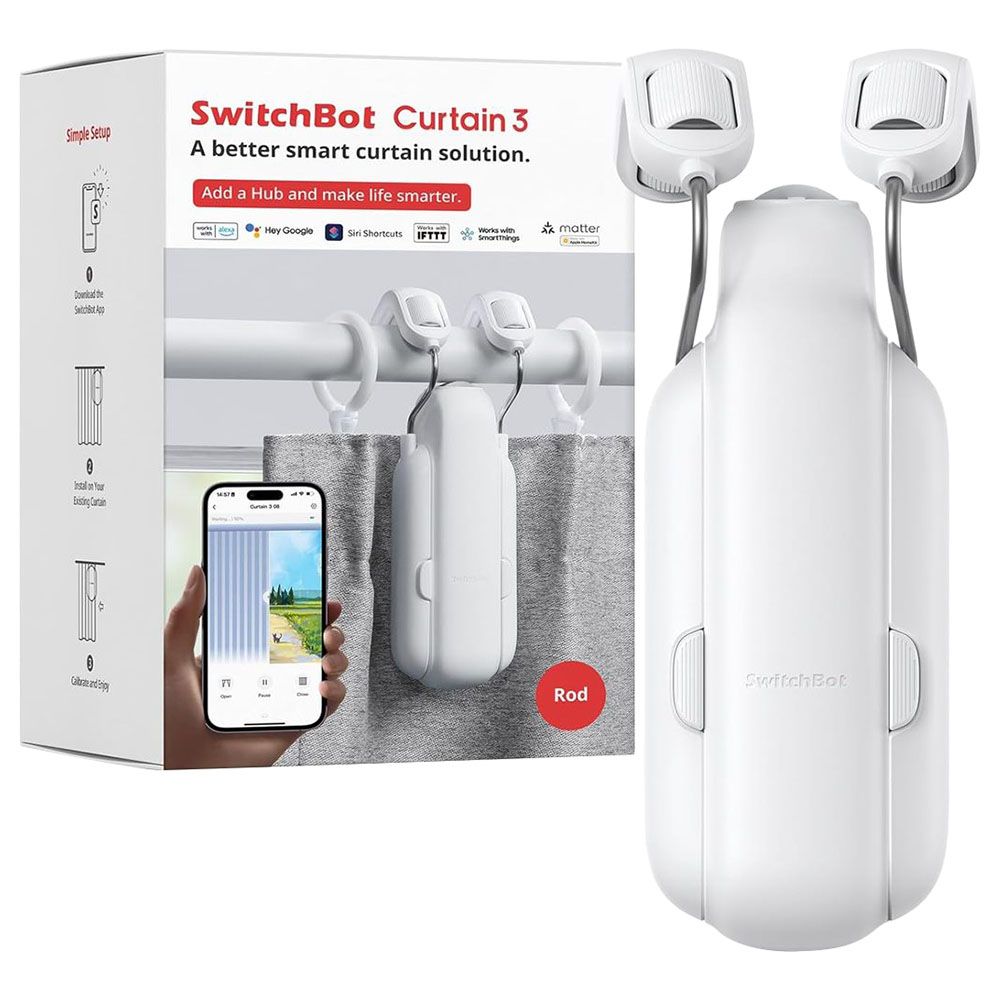 SwitchBot Smart Home iPhone Android - Smart IR Remote & Thermometer  Hygrometer (Compatible with Alexa, Google Home, Siri, IFTTT)