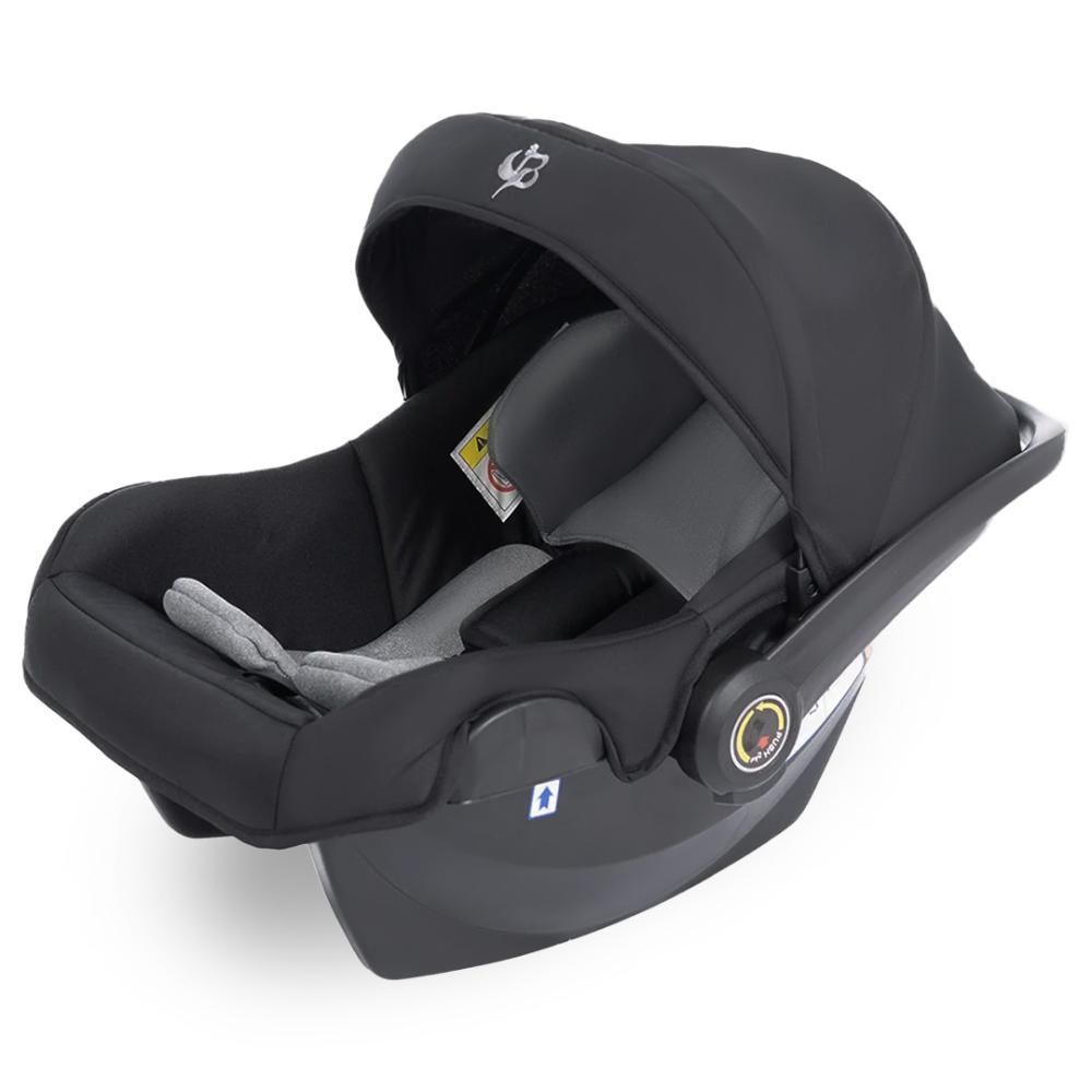 Bumble & Bird - FlexFit Booster Car Seat - Group 1/2/3 - Black (Exclusive)