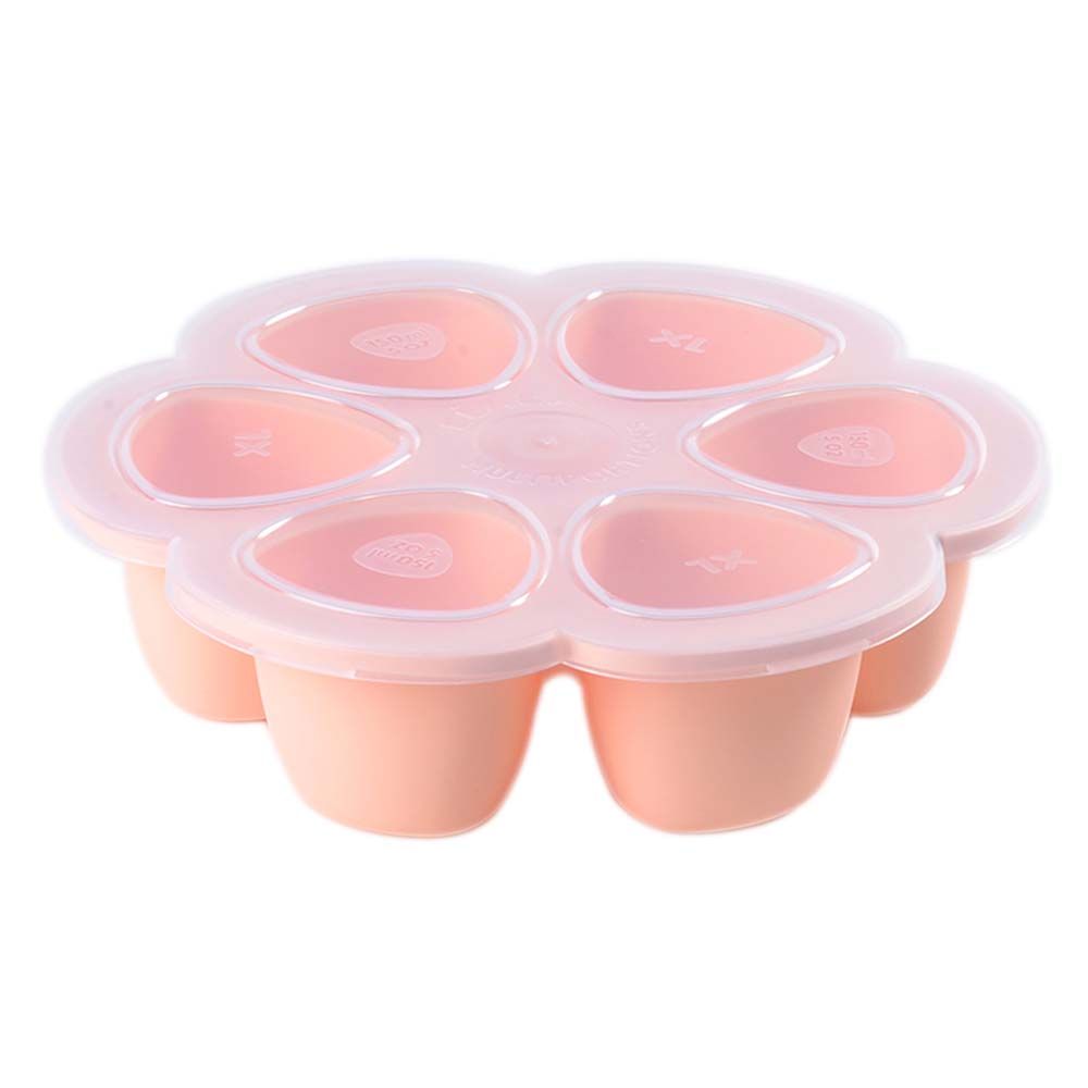 Multiportions silicone 6*90ml old pink