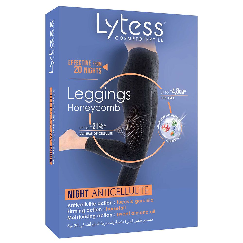 Lytess - Night Detox Slimming & Anti-Cellulite Leggings - Black