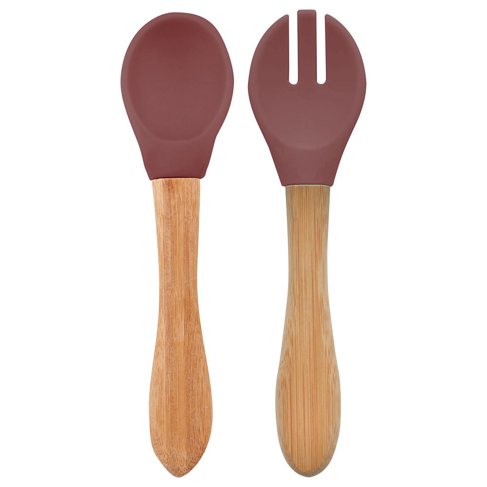 Marcus&Marcus - Baby Fork & Spoon (Silicone BPA-Free, PVC-Free