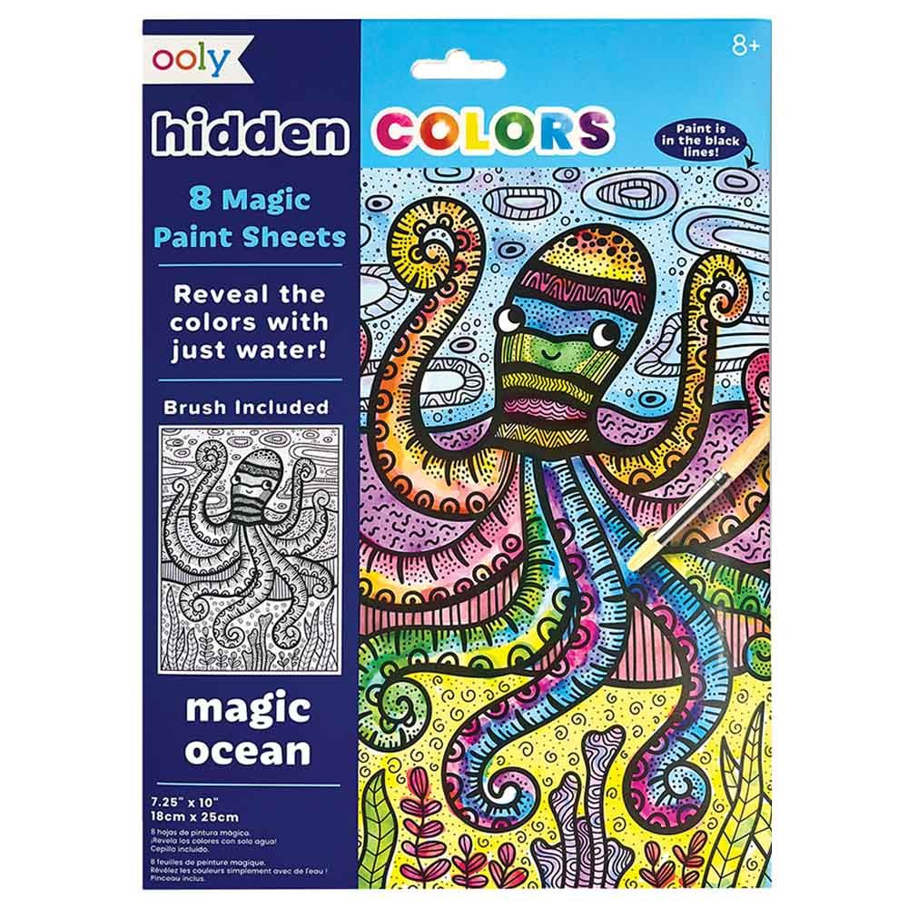 Ooly Scratch & Shine Foil Scratch Art Kit - Geometric Animals