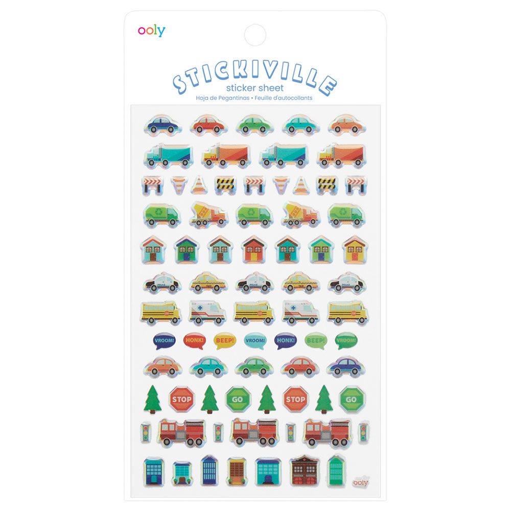 Ooly Stickiville Halloween Haul Stickers - Holographic