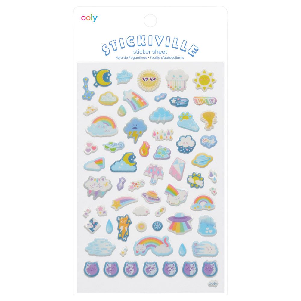 Stickiville Months of The Year Stickers - Ooly