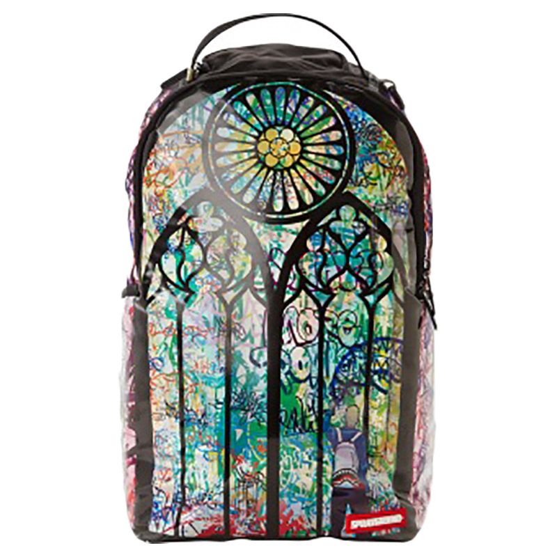 SprayGround Men Trinity Ocean BackPack (DLXV) (Blue)