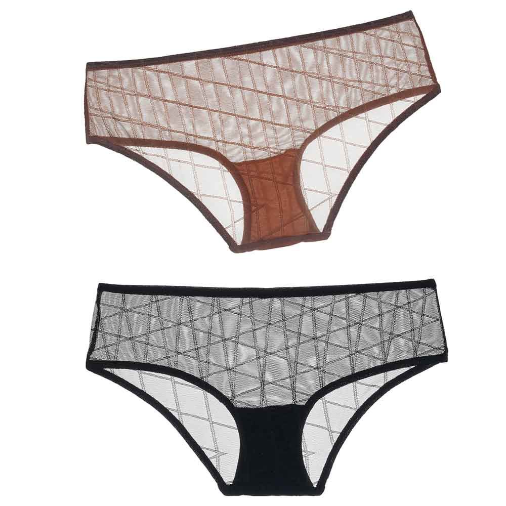 Lacy Dreams - Comfortable Lace Hipster - Light Red