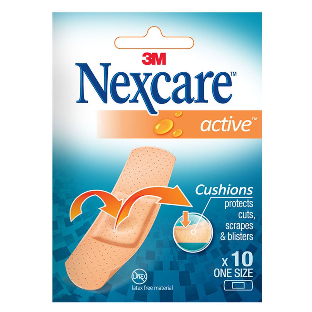 Nexcare, Active Foam Bandages, Assorted, 45