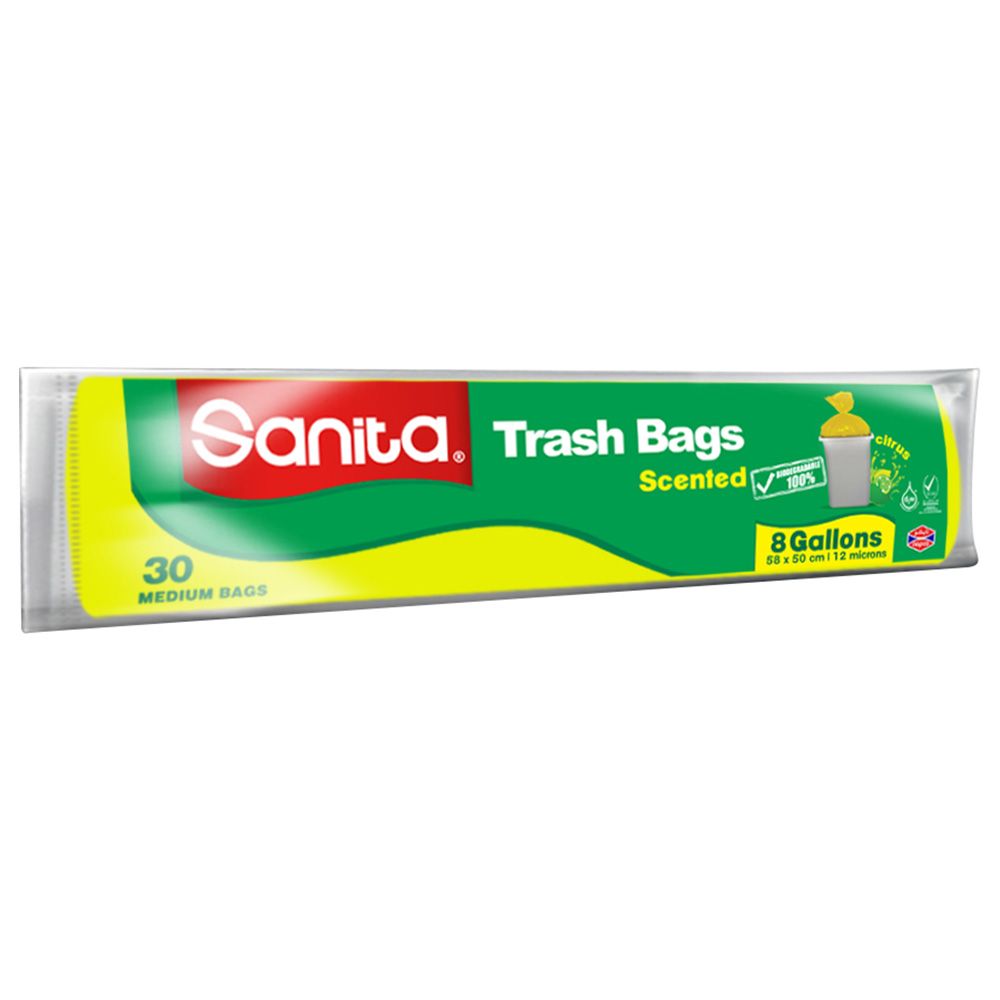 Sanita Club Trash Bags Biodegradable 5 Gallons Size 50 x 46cm 30pcs Online  at Best Price, Garbage Bags