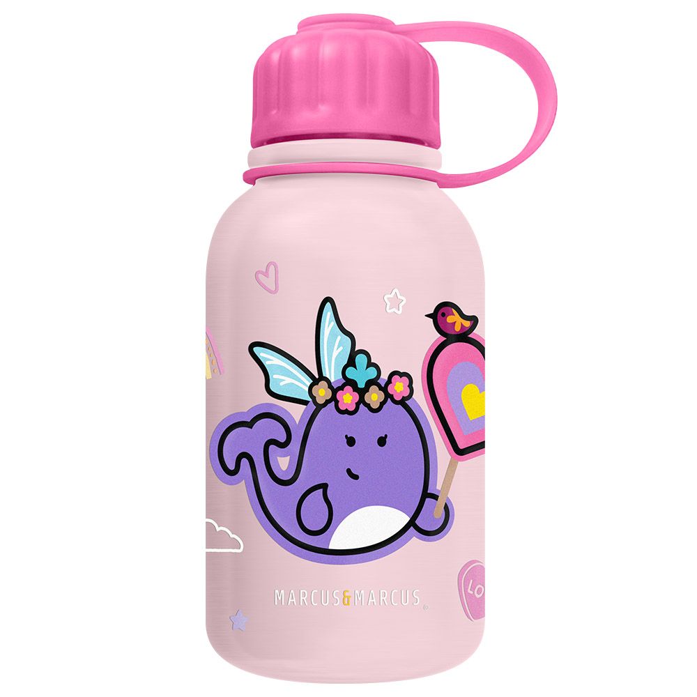 A Little Lovely Company Stainless Steel Drink Bottle Butterflies 350ml