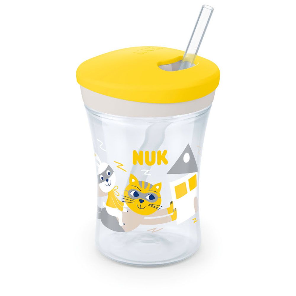 NUK Evolution 360 Cup 8 + Months Blue 2 Cups - 8 oz (240 ml) Each, 2 Count  - Foods Co.