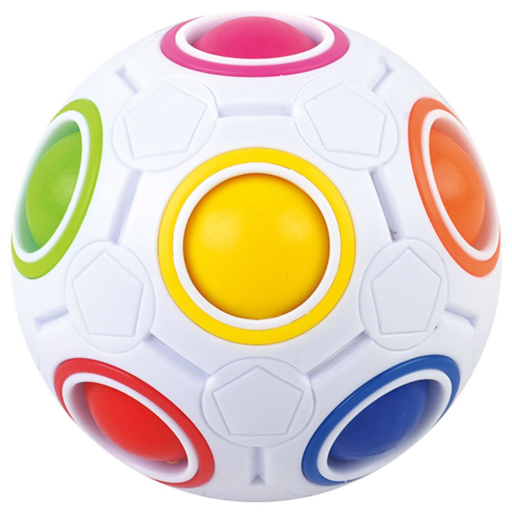 Papoose Toys Rainbow Balls 3.5cm 49 Pack