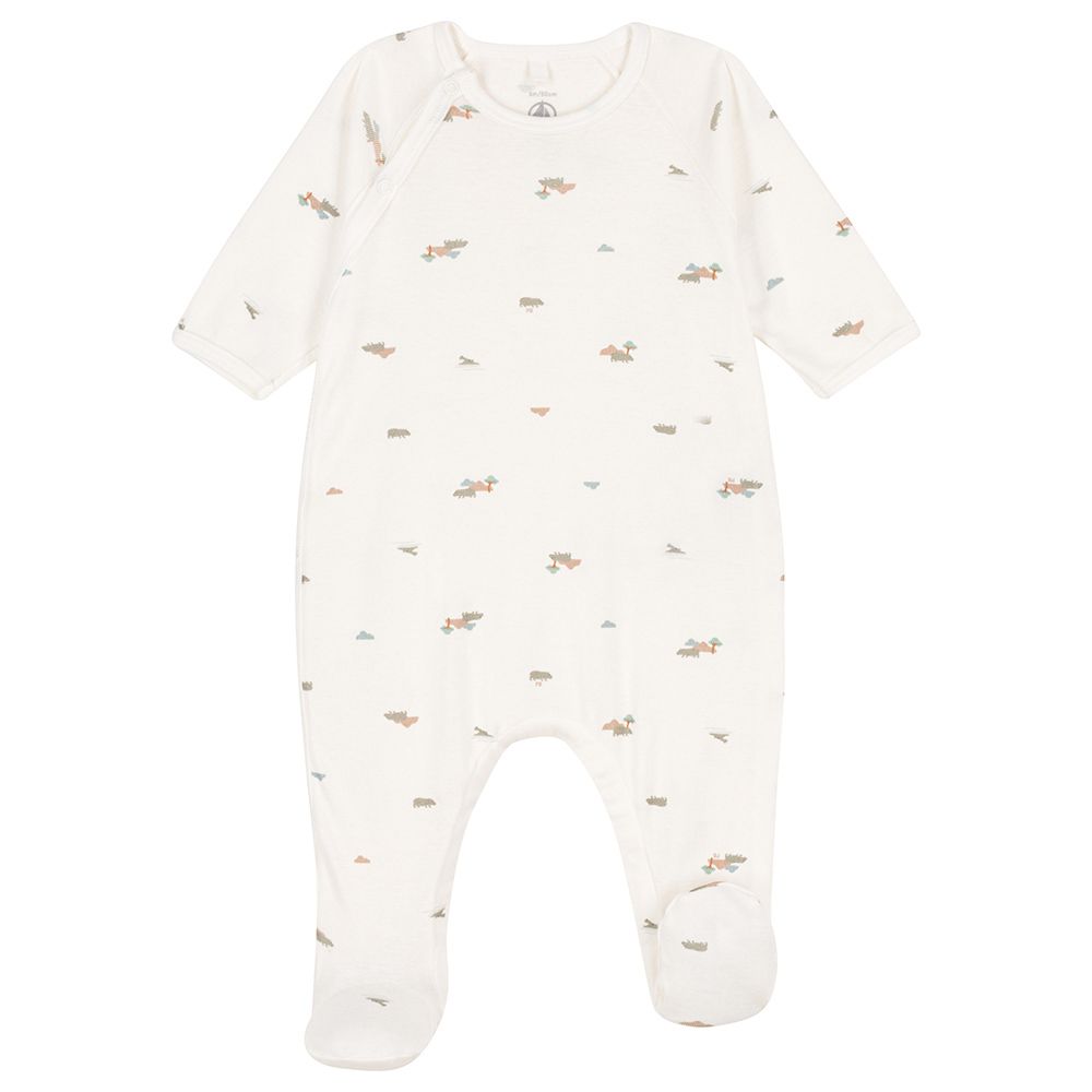 Petit Bateau NAISS 3 PACK - Body - marshmallow/smoking/blanc