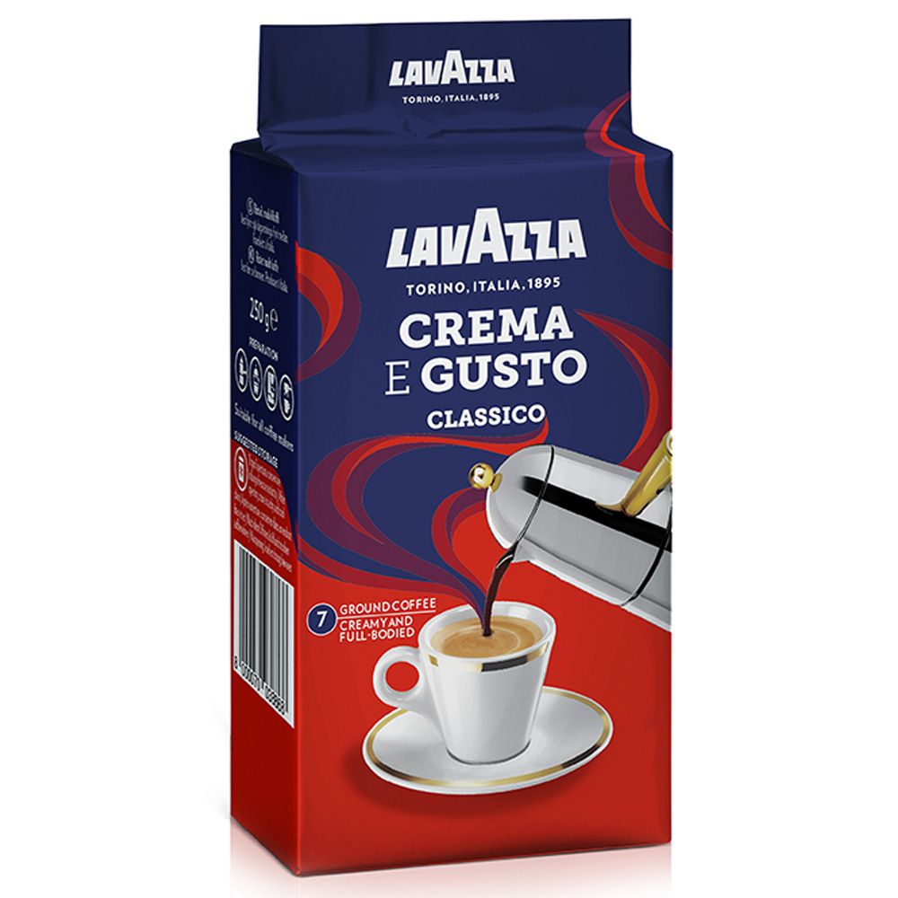 Lavazza Crema e Gusto Ground Coffee in Tin 250g Gan Teck Kar Investments  Pte Ltd