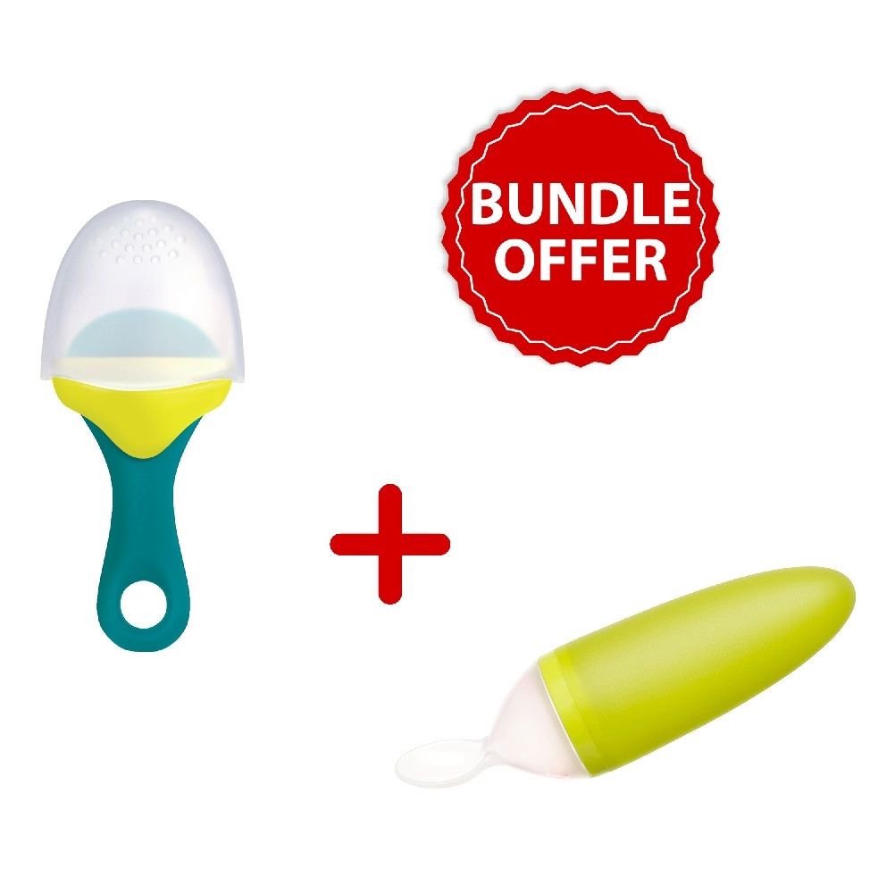 Boon Pulp Silicone Feeder for Babies 6M+ (2 Pack)