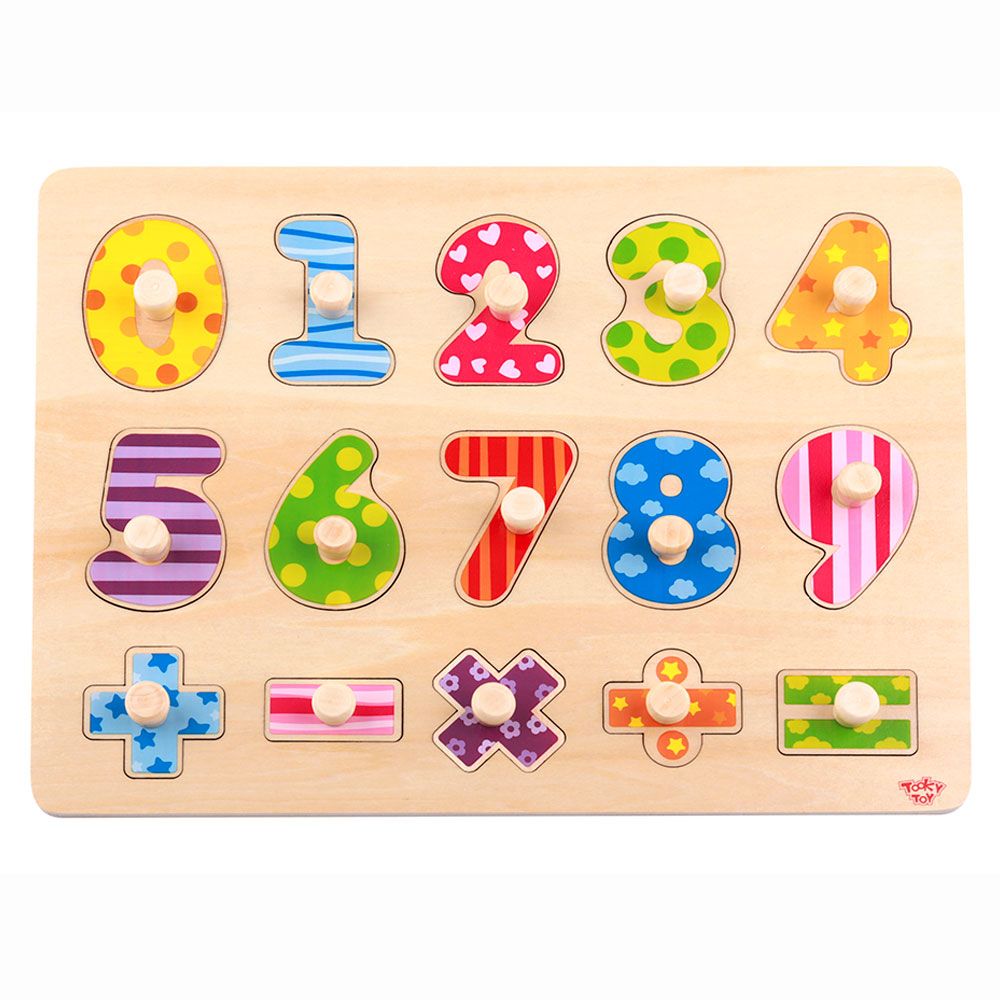 MAGNETIC PUZZLE - GEOMETRICAL SHAPES - Tooky Toy