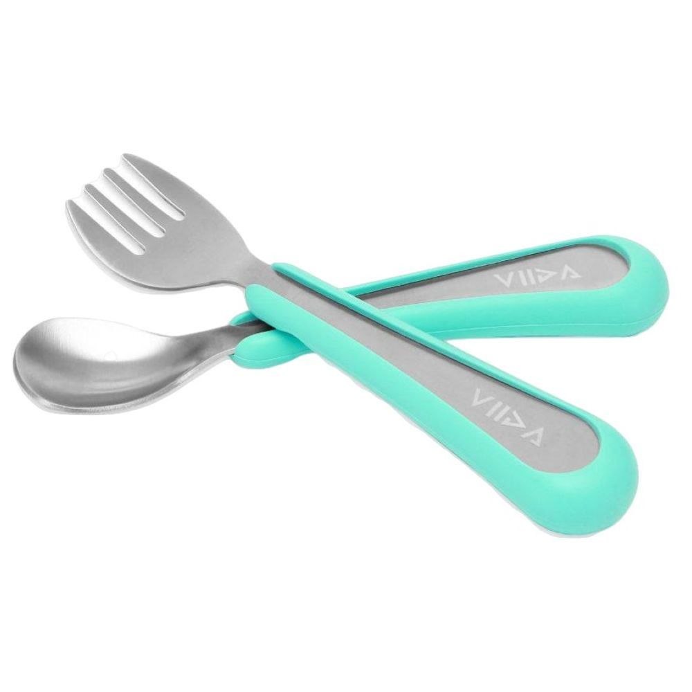 Mushie - Fork & Spoon - Ivory  Buy at Best Price from Mumzworld