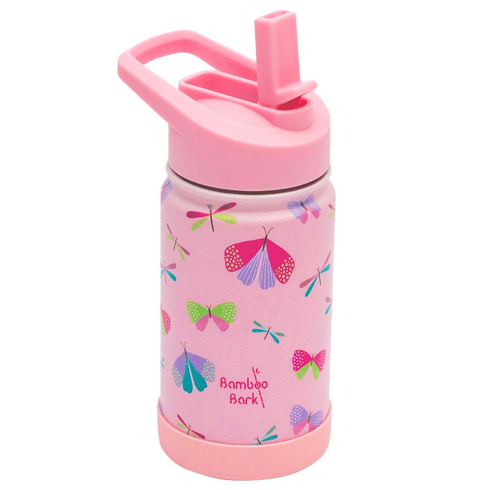 Girls Butterfly water bottle for kids, Keeps Water Cold for at