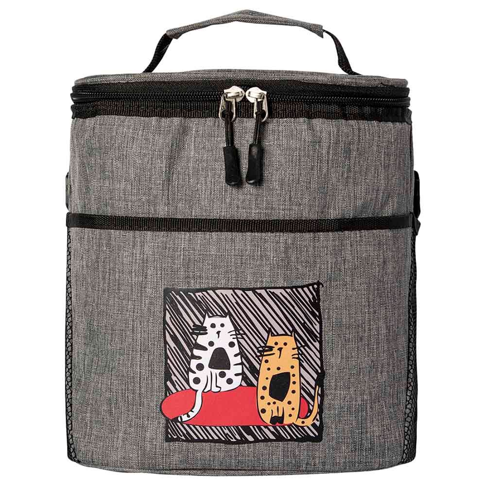 Isothermal lunch bag heather grey