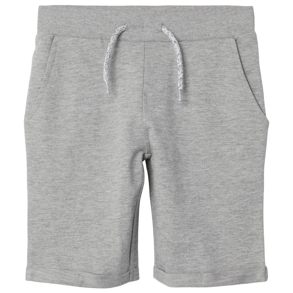 Mothercare - 2pc-Set - Boys Solid Jersey Shorts - Blue/Grey