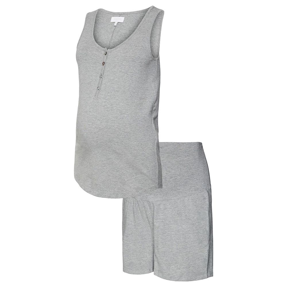 Buy JoJo Maman Bébé Stripe Maternity & Nursing Pyjama Set from the