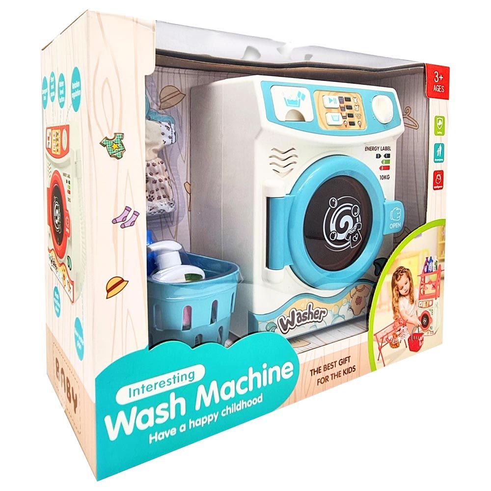 PlayGo Washing Machine Kitchen Toys Kids Children Play House Washing  Machine for Fun Kids Toy Perfect For Your Little One 3 years & Up