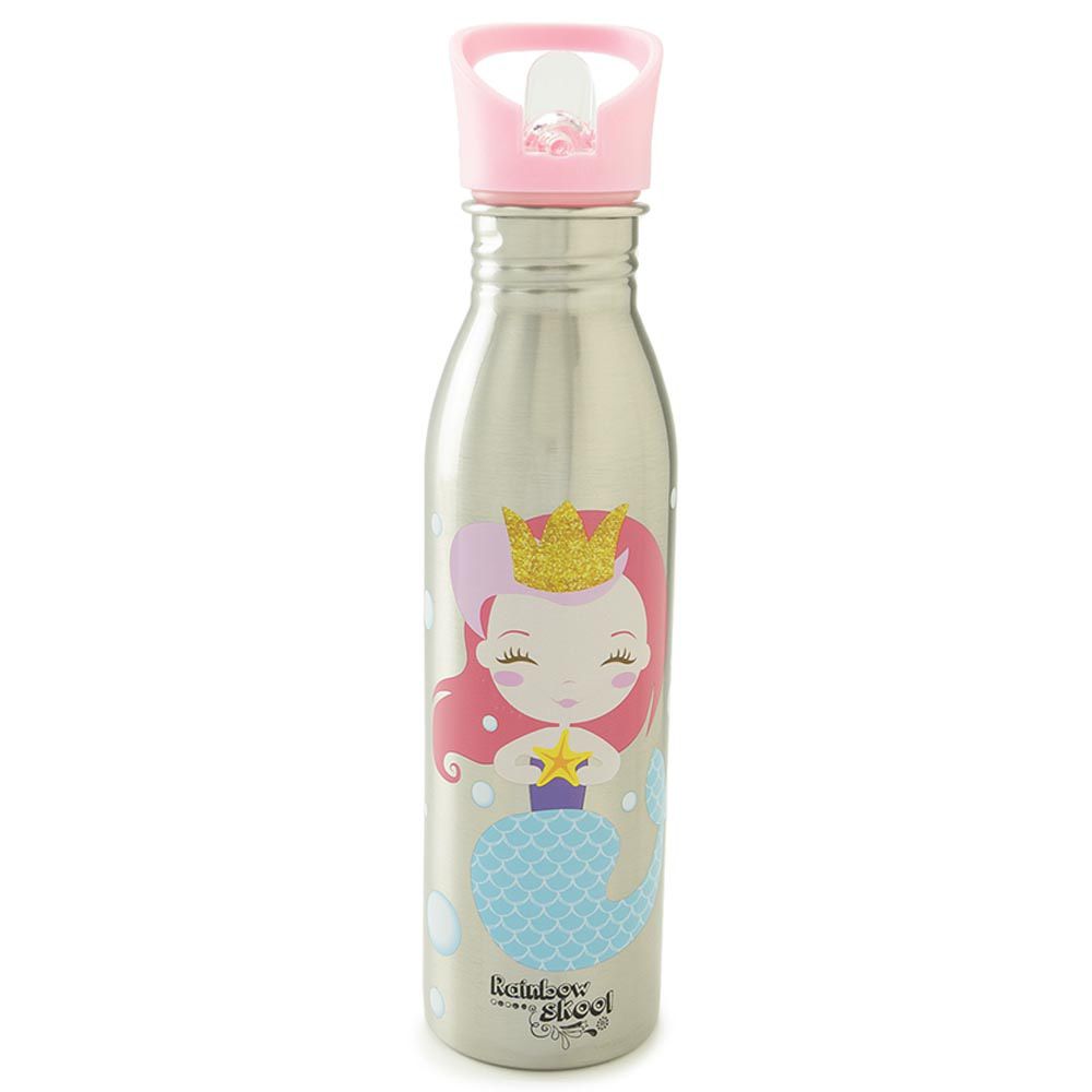 THERMOS Funtainer 355ml S/S Vacuum Insulated Beverage Bottle Disney Princess!