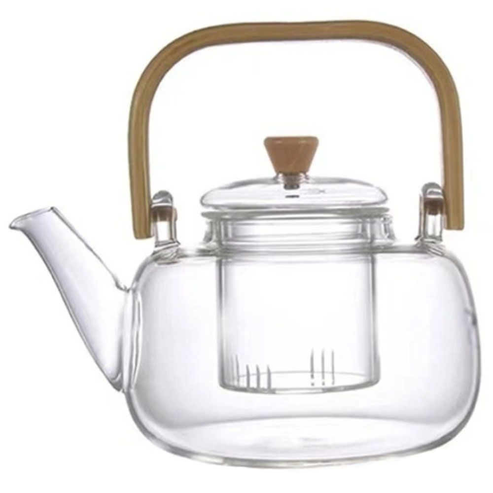 Buy Borosilicate Glass Teapot with Infuser, 1CHASE