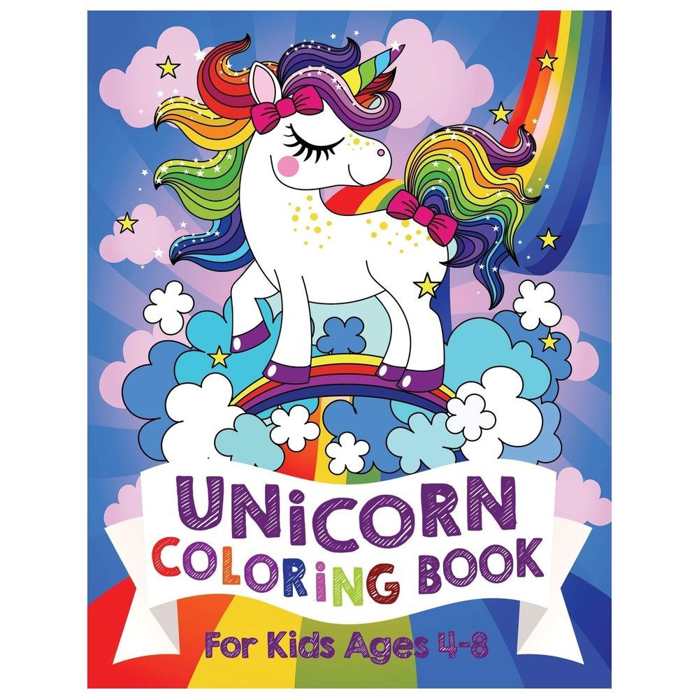 Unicorn Coloring and Drawing Book: ACTIVITY BOOK FOR KIDS AGES 4-8