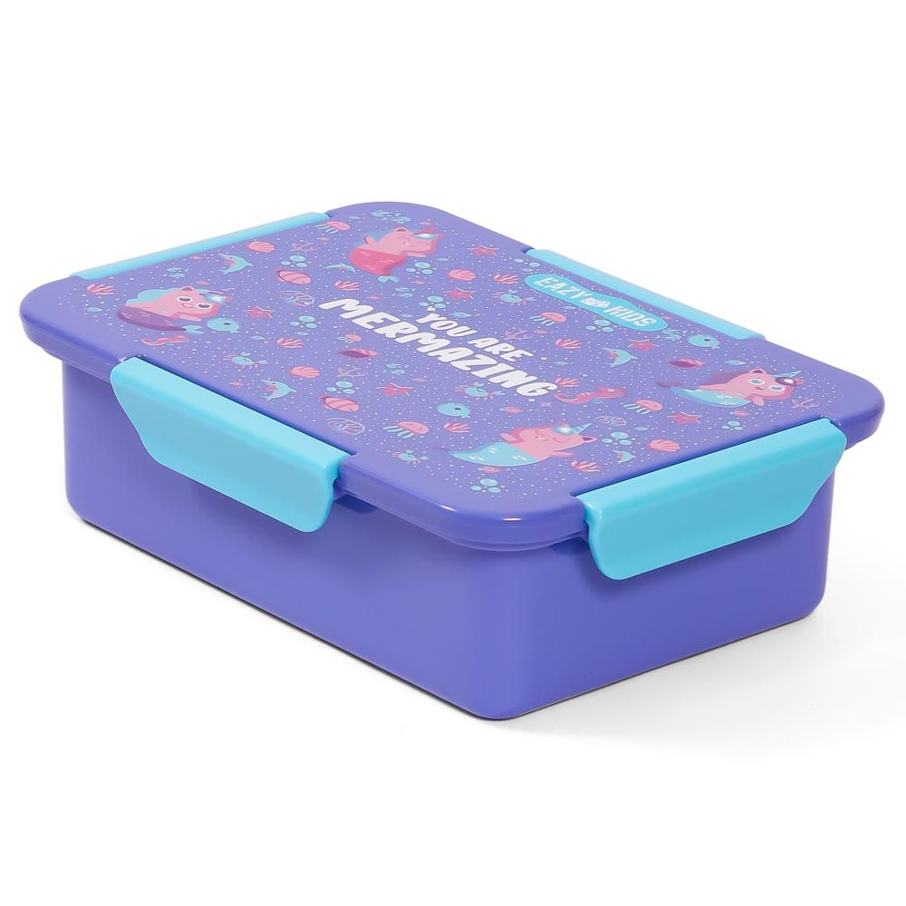 Frozen Elsa and Anna Lunch Box Bag - Purple and Pink, Kids Unisex, Size: Rectangular