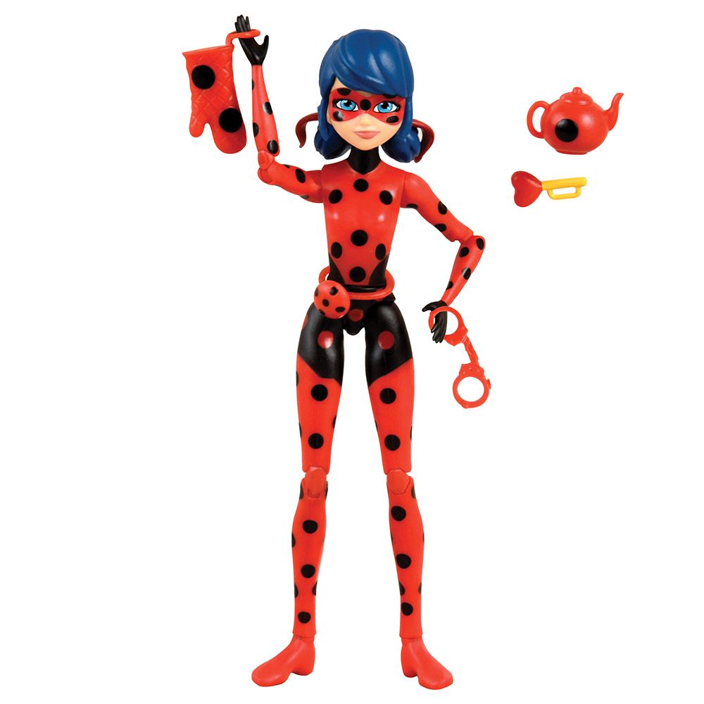 Miraculous - Heroez Fashion Doll - Lady Bug Lucky Charm