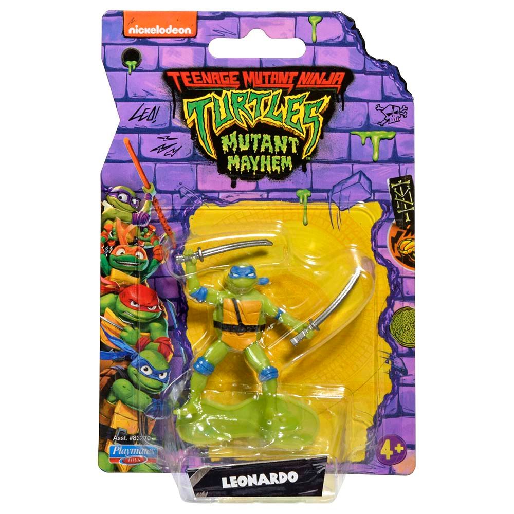 Teenage Mutant Ninja Turtles: Mutant Mayhem Movie - Playmates - Ninja  Shouts Leonardo