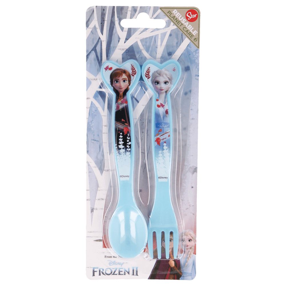 Disney - Fork & Spoon Cutlery Set - Paw Patrol Comic - 2pcs