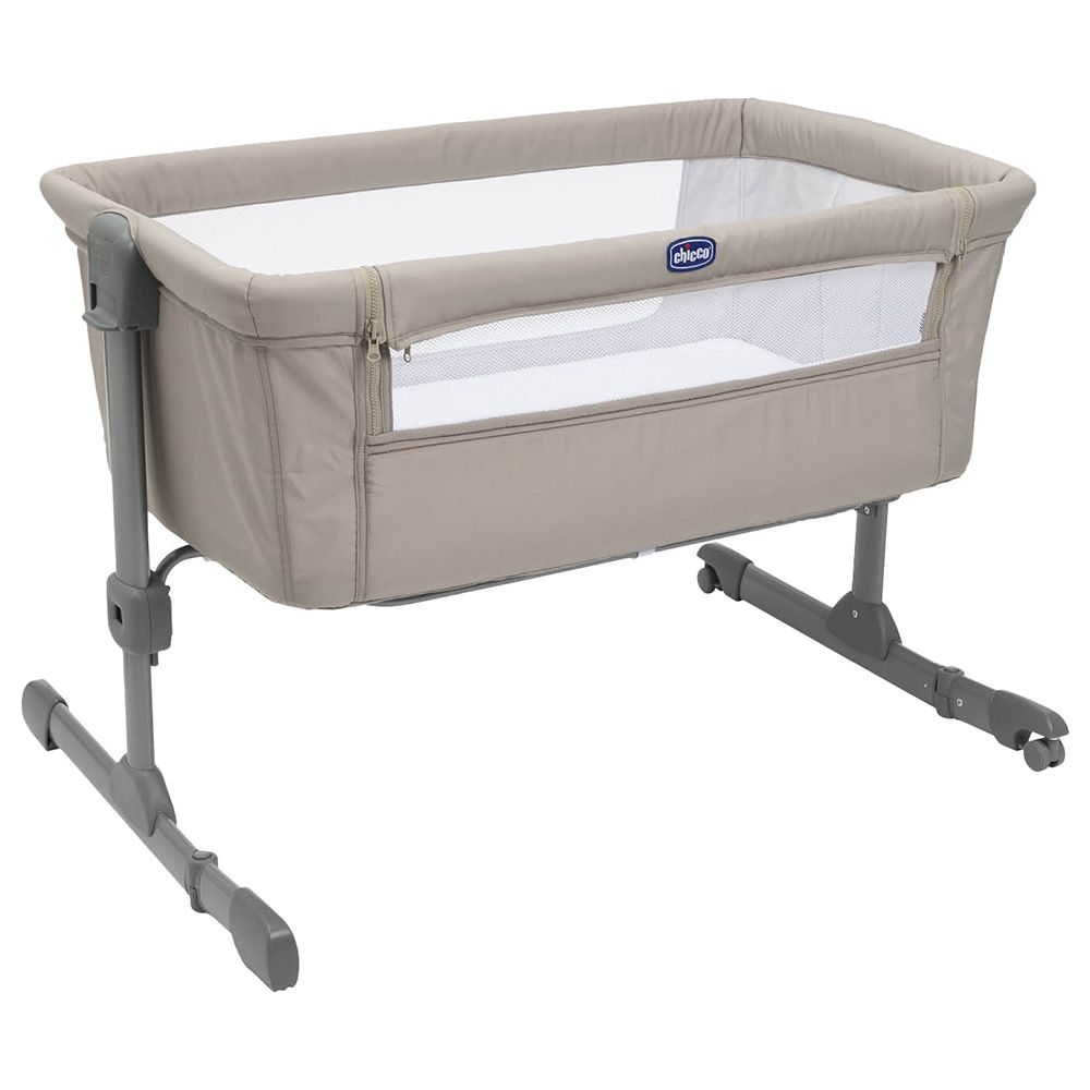 Chicco Next2Me 3in1 Co-Sleeping Bedside Crib - Grey