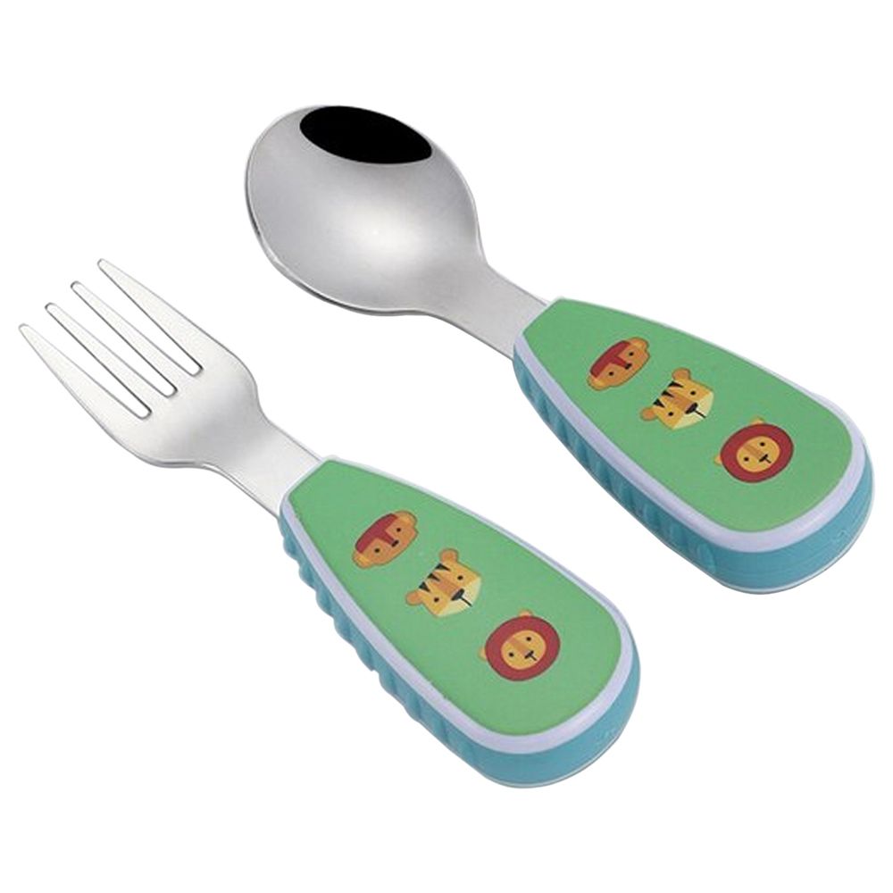 Baby Products Online - 3pcs Children's Box Forks Children's Spoon Stainless  Steel Cutlery Portable Children's Baby Feeding Utensils Tableware Set Baby  Spoons - Kideno