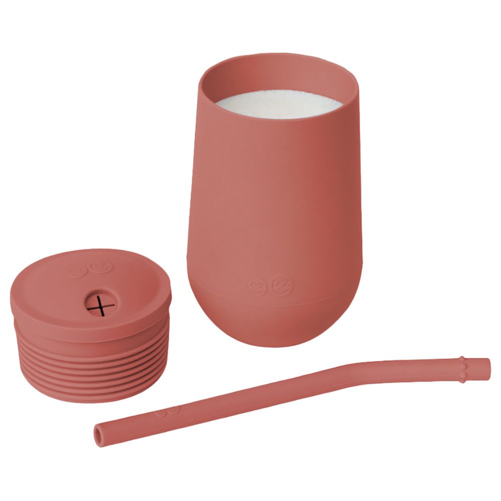 ezpz Happy Cup + Straw System - Blue