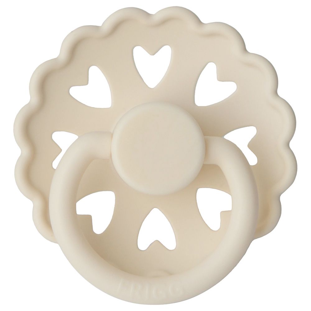 FRIGG New Daisy Silicone Baby Pacifier 0-6M 2-Pack Cedar/Lily Pad - Size 1