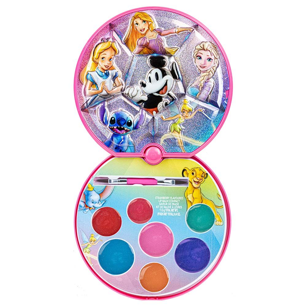 Townley Girl Disney Princess Fashion Purse Set With Nail Polish, Nail File,  Lip Gloss, Lip Stick