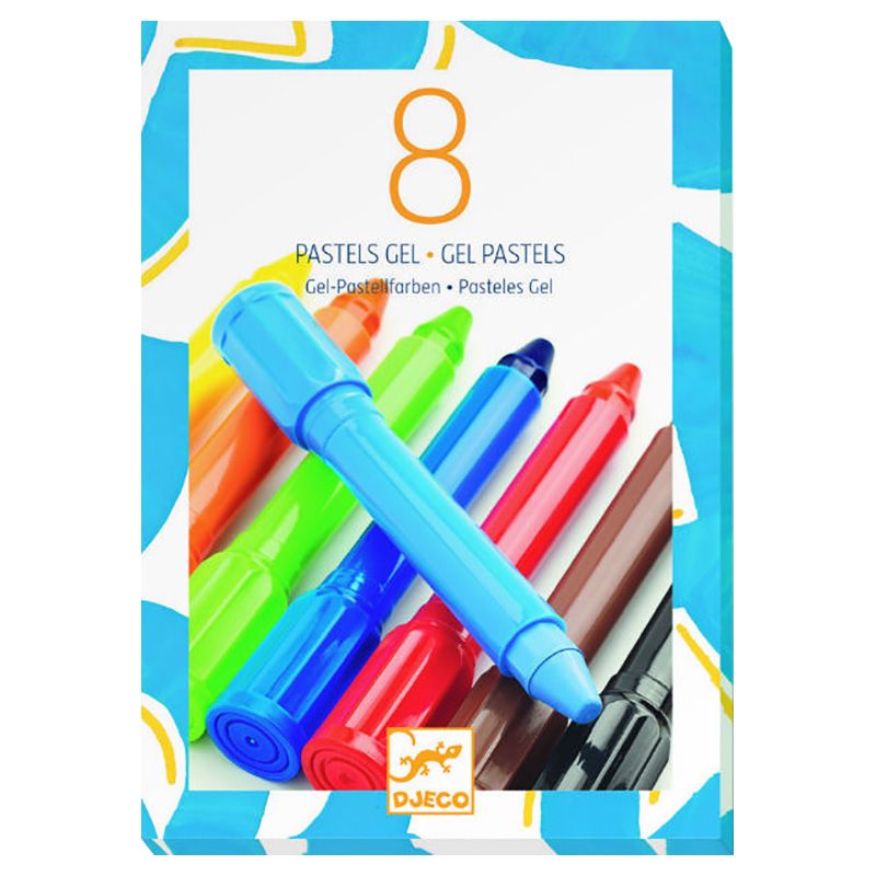 Djeco - Metallic Crayons 12pcs  Buy at Best Price from Mumzworld