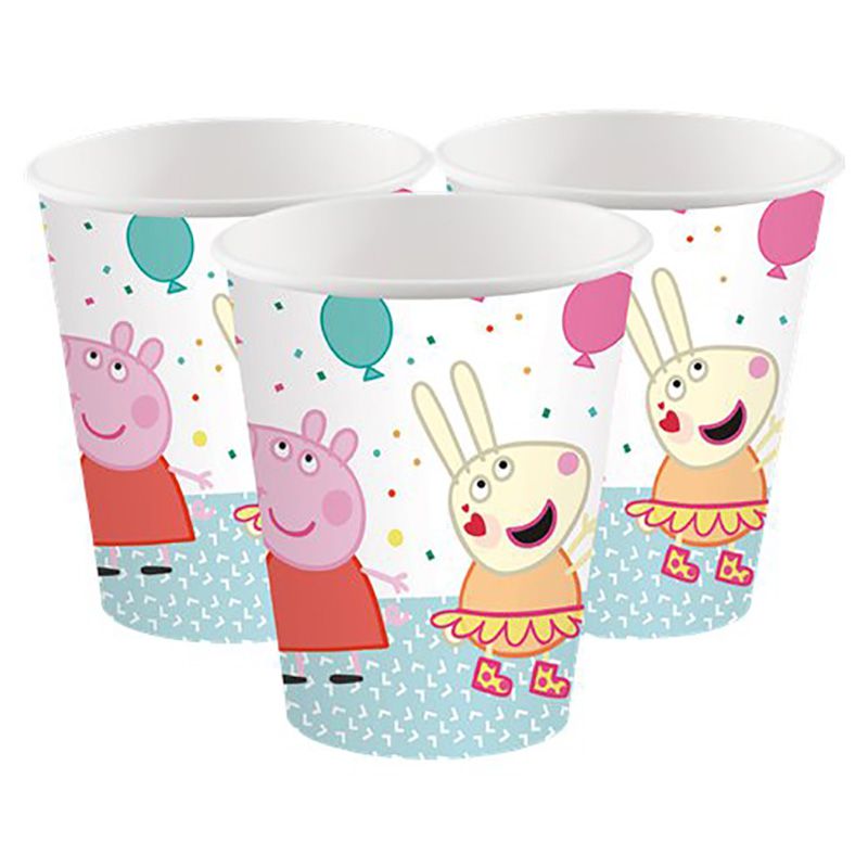 Cups Peppa Pig, 8pcs.