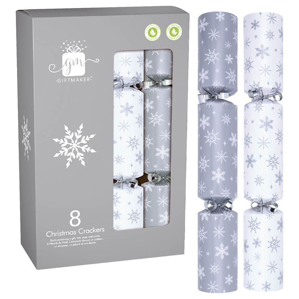 Giftmaker - Crackers Silver & White