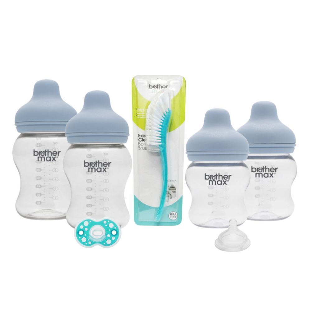 Tommee Tippee Closer to Nature Feeding Bottle 340mlx2 -Clear