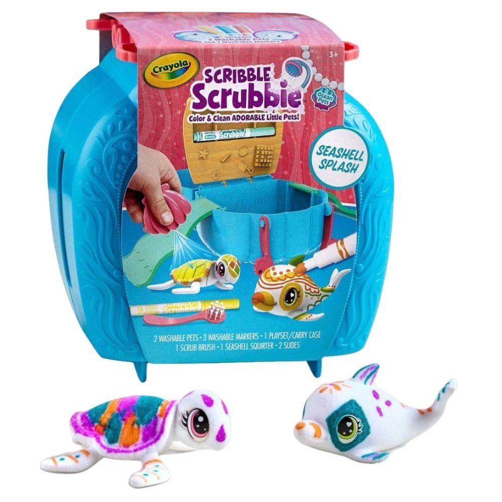 Crayola Scribble Scrubbie Pets, Unicorn Toys Cloud Clubhouse, Color And  Wash Toy