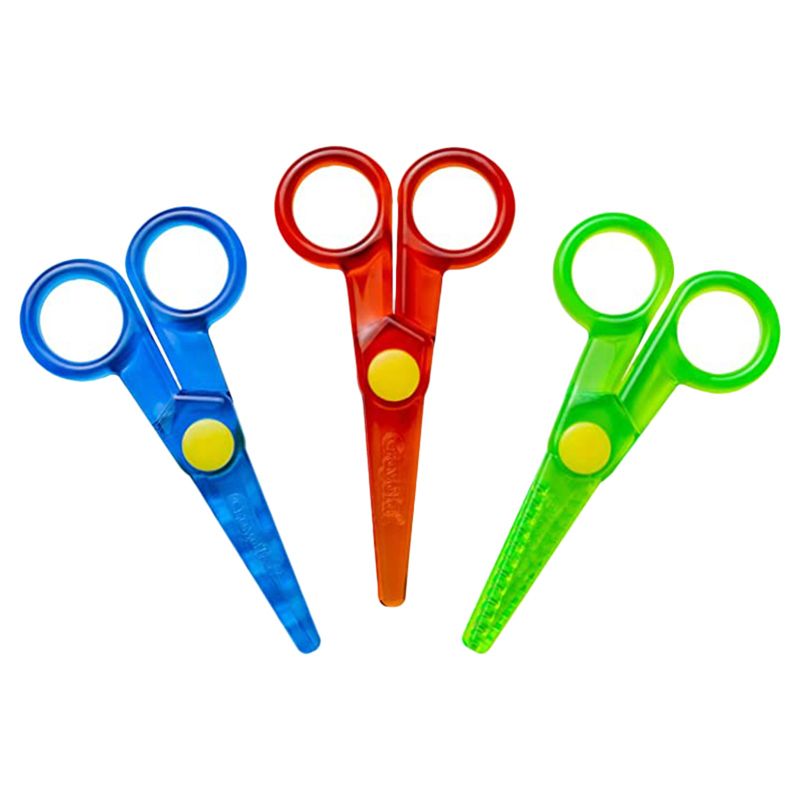 3PCS Kids Safety Scissors Kindergarten Children's Safety Kids Scissors